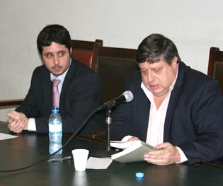 Leandro A. Martínez y Marcelo López Alfonsín