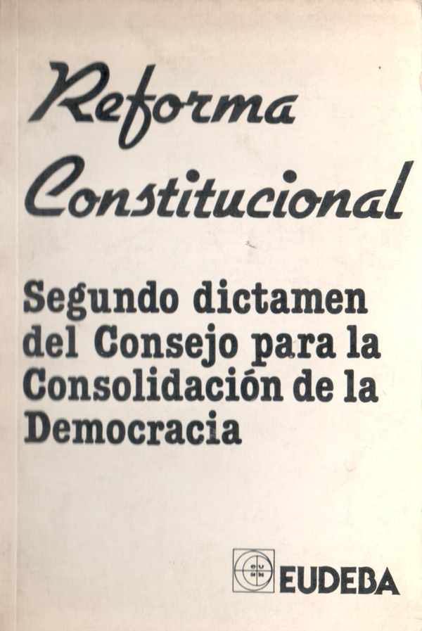 Reforma Constitucional - Primer dictamen