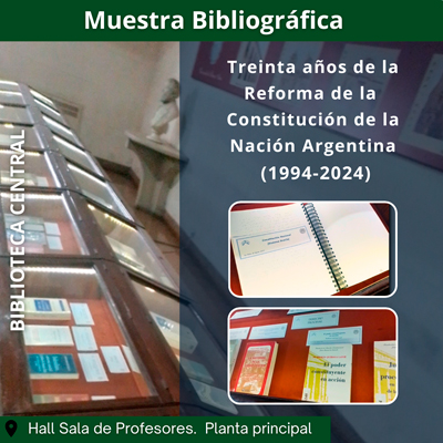 Treinta años de la Reforma de la Constitución de la Nación Argentina (1994-2024)