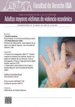 Adultas mayores víctimas de violencia económica