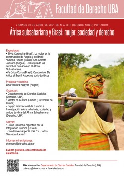 África subsahariana y Brasil: mujer, sociedad y derecho