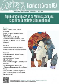 Argumentos religiosos en las sentencias actuales (a partir de un reciente fallo colombiano)