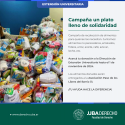 Campaña un plato lleno de solidaridad