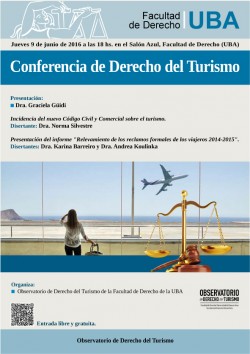 Conferencia de Derecho del Turismo