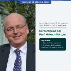 Conferencias del Prof. Helmut Satzger