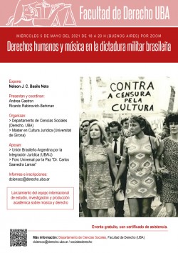 Derechos humanos y música en la dictadura militar brasileña