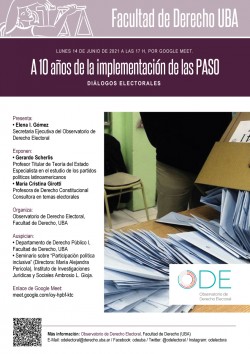 Diálogos electorales: A 10 años de la implementación de las PASO