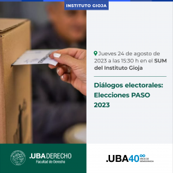 Diálogos electorales: Elecciones PASO 2023