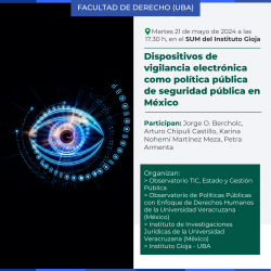 Dispositivos de vigilancia electrónica como política pública de seguridad pública en México