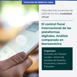 El control fiscal internacional de las plataformas digitales. Análisis comparado en Iberoamérica