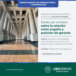 Estafa por omisión: sobre la relación entre engaño y posición de garante