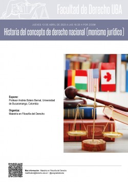 Historia del concepto de derecho nacional (monismo jurídico)