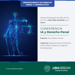 IA y Derecho Penal