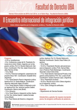 II Encuentro internacional de integración jurídica