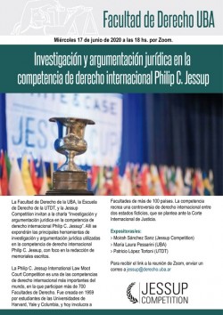 Investigación y argumentación jurídica en la competencia de derecho internacional Philip C. Jessup 