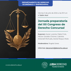 Jornada preparatoria del XII Congreso de Derecho Concursal