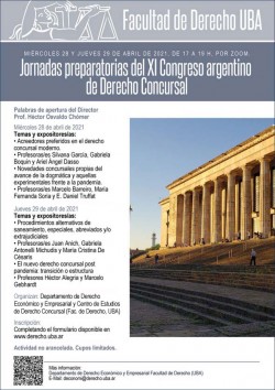 Jornadas preparatorias del XI Congreso argentino de Derecho Concursal