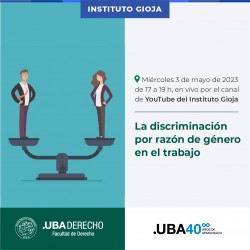 La discriminación por razón de género en el trabajo