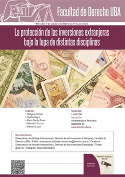 La protección de las inversiones extranjeras bajo la lupa de distintas disciplinas