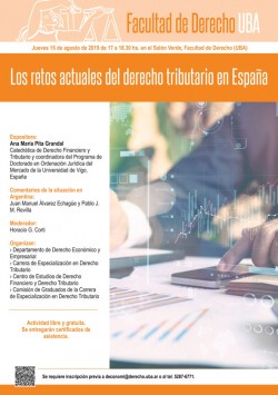 Los retos actuales del derecho tributario en España