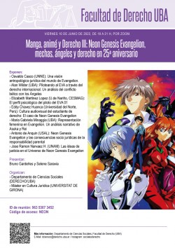 Manga, animé y Derecho III: Neon Genesis Evangelion, mechas, ángeles y derecho en 25º aniversario