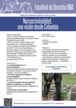 Narcocriminalidad, una visión desde Colombia