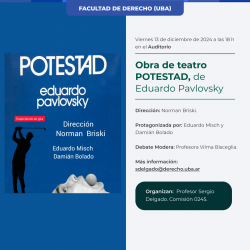 Obra de teatro <i>POTESTAD</i>, de Eduardo Pavlovsky