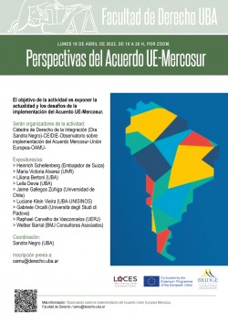 Perspectivas del Acuerdo UE-Mercosur