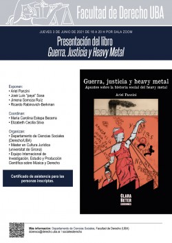 Presentación del libro <i>Guerra, Justicia y Heavy Metal</i>