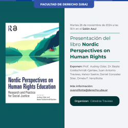 Presentación del libro <i>Nordic Perspectives on Human Rights</i>