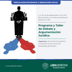 Programa y Taller de Debate y Argumentación Jurídica