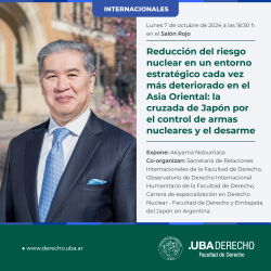 Reducción del riesgo nuclear en un entorno estratégico cada vez más deteriorado en el Asia Oriental: la cruzada de Japón por el control de armas nucleares y el desarme