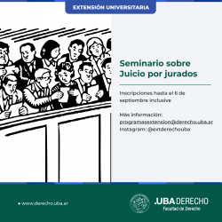 Seminario sobre Juicio por jurados 