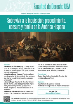 Sobrevivir a la Inquisición: procedimiento, censura y familia en la América Hispana