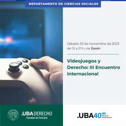 Videojuegos y Derecho: III Encuentro Internacional