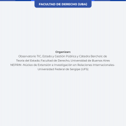 X Jornada Internacional Derecho y Justicia. Nuevos desafíos institucionales en Brasil y Argentina: Inclusión social, educación y tecnologías