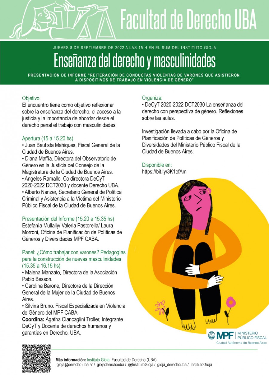 Enseñanza del derecho y masculinidades Presentación de informe