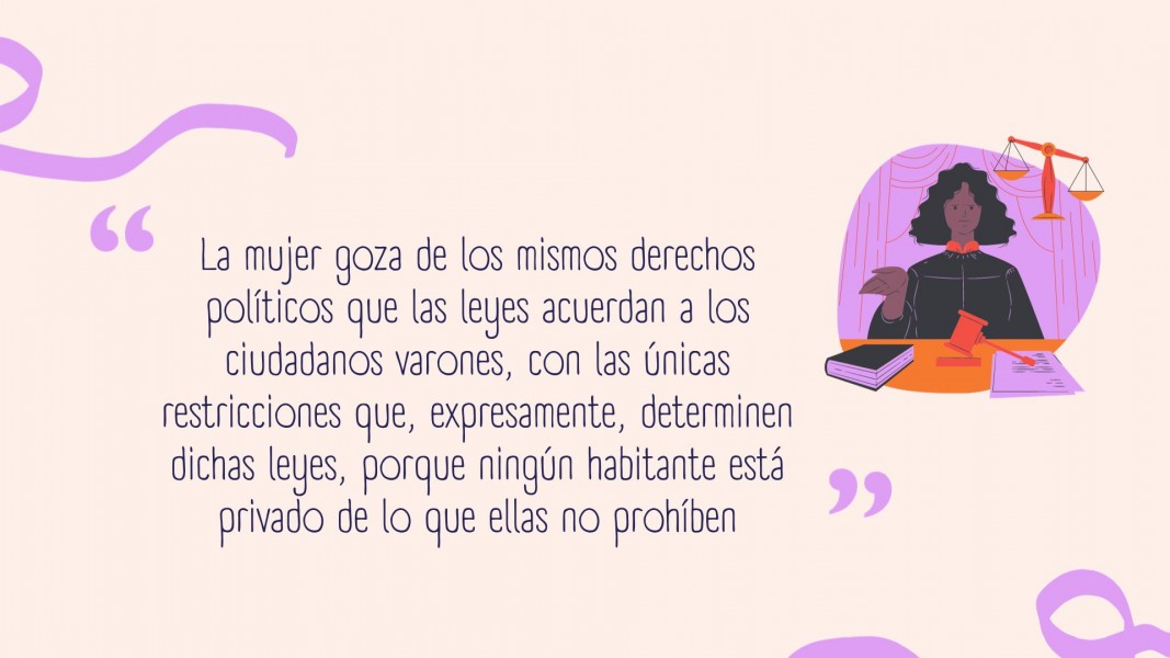 23 De Septiembre Día De Los Derechos Políticos De La Mujer Facultad De Derecho Universidad 7208