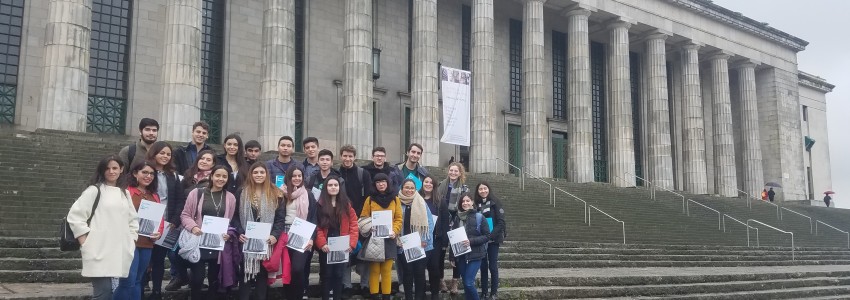La Facultad recibió a estudiantes de la Universidad de Diego Portales para el Programa Intensivo de Invierno 2019