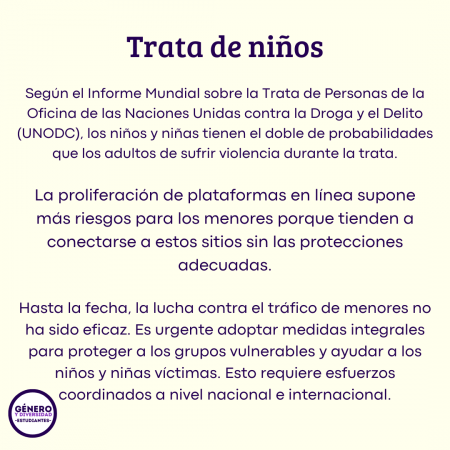 Día Internacional contra la Trata de Personas