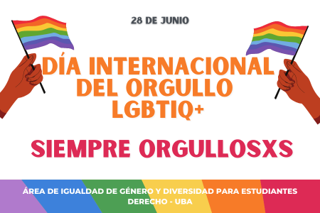 Día Internacional del Orgullo LGTBIQ+