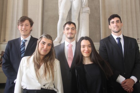 El equipo de la Facultad alcanz el primer puesto en el XIV Concurso Nacional Universitario de Litigacin Penal