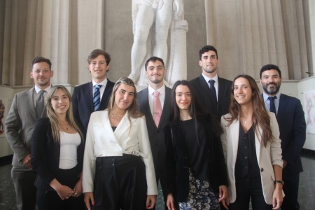 El equipo de la Facultad alcanzó el primer puesto en el XIV Concurso Nacional Universitario de Litigación Penal