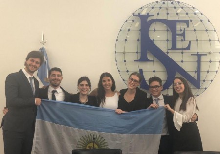 El equipo de la Facultad de Derecho gan las rondas nacionales y representar nuevamente a la Argentina en la Competencia de Derecho Internacional Philip C. Jessup