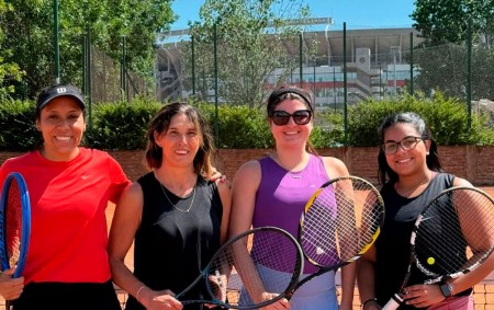 El equipo de tenis femenino de la Facultad gan el torneo Interfacultades 2024