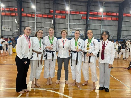 El equipo representativo de la Facultad particip del Torneo Nacional de Karate de la Asociacin de Escuelas Shotokan