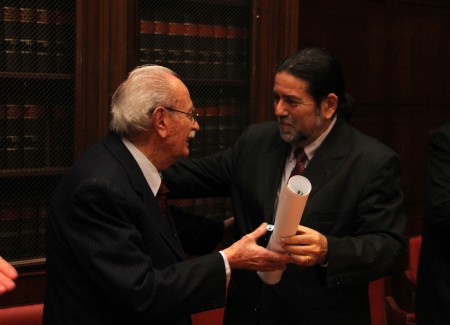 Entrega del doctorado honoris causa de la UBA al profesor doctor Carlos Fernndez Sessarego