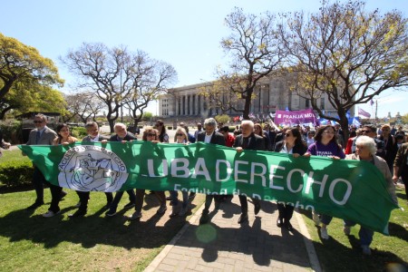 La Facultad particip de la marcha por la Ley de Financiamiento a Universidades Nacionales