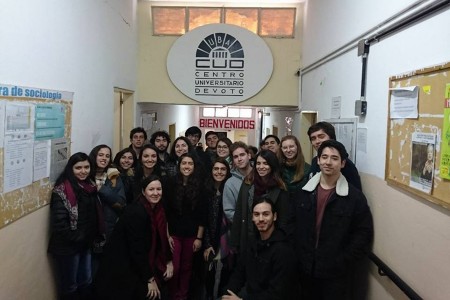 La Facultad recibió a estudiantes de la Universidad Diego Portales de Chile en el marco de Programa Intensivo de Invierno