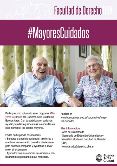 #MayoresCuidados